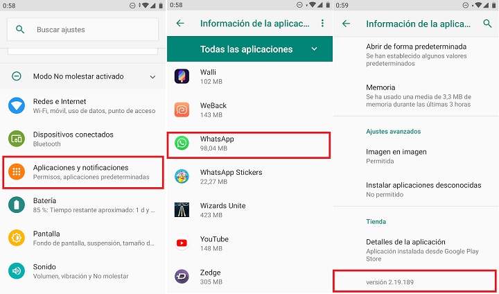 Descargar e instalar ultima actualizacion de WhatsApp APK beta y version estable para Android
